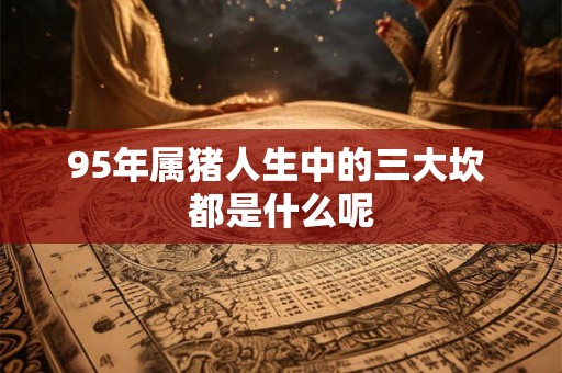 95年属猪人生中的三大坎 都是什么呢