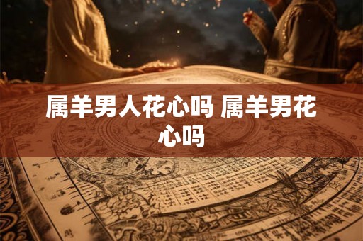 属羊男人花心吗 属羊男花心吗