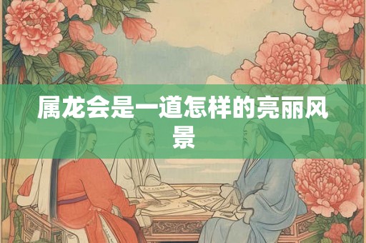 属龙会是一道怎样的亮丽风景