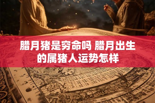 腊月猪是穷命吗 腊月出生的属猪人运势怎样 腊月猪是穷命吗 腊月出生的属猪人运势怎样