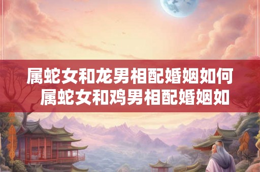 属蛇女和龙男相配婚姻如何  属蛇女和鸡男相配婚姻如何