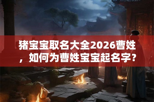 猪宝宝取名大全2026曹姓，如何为曹姓宝宝起名字？