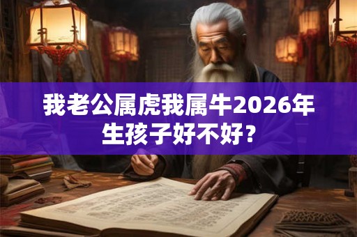 我老公属虎我属牛2026年生孩子好不好？