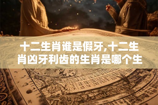 十二生肖谁是假牙,十二生肖凶牙利齿的生肖是哪个生肖