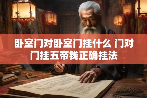 卧室门对卧室门挂什么 门对门挂五帝钱正确挂法 卧室门对卧室门挂什么 门对门挂五帝钱正确挂法