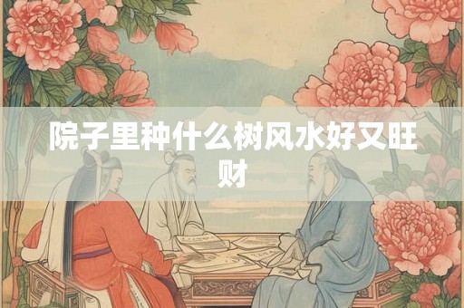 院子里种什么树风水好又旺财