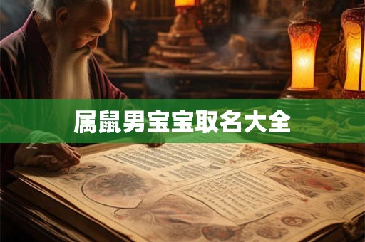 属鼠男宝宝取名大全 属鼠男宝宝取名大全