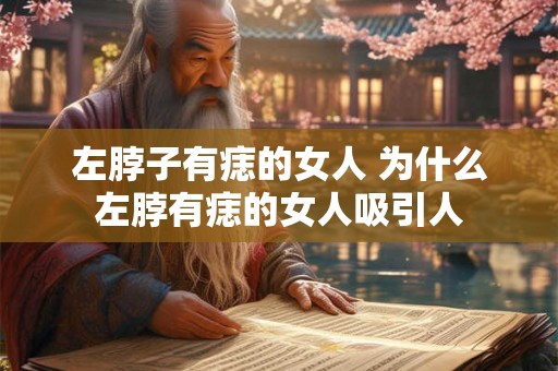 左脖子有痣的女人 为什么左脖有痣的女人吸引人