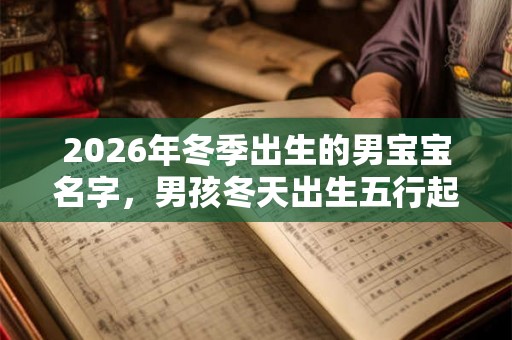 2026年冬季出生的男宝宝名字，男孩冬天出生五行起名大全