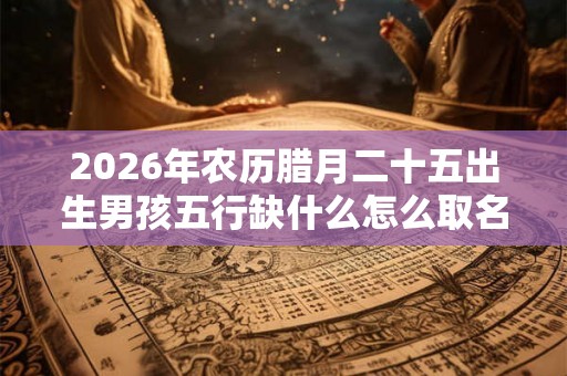 2026年农历腊月二十五出生男孩五行缺什么怎么取名? 2026年农历腊月二十五出生男孩五行缺什么怎么取名?