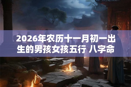2026年农历十一月初一出生的男孩女孩五行 八字命运与起名 2026年农历十一月初一出生的男孩女孩五行 八字命运与起名