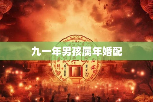 九一年男孩属年婚配