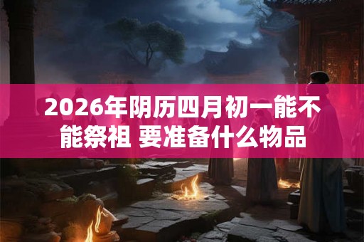 2026年阴历四月初一能不能祭祖 要准备什么物品 2026年阴历四月初一能不能祭祖 要准备什么物品