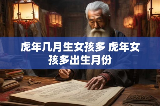 虎年几月生女孩多 虎年女孩多出生月份 虎年几月生女孩多 虎年女孩多出生月份