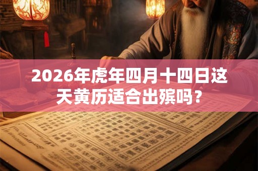 2026年虎年四月十四日这天黄历适合出殡吗? 2026年虎年四月十四日这天黄历适合出殡吗?