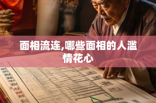 面相流连,哪些面相的人滥情花心