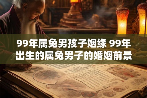 99年属兔男孩子姻缘 99年出生的属兔男子的婚姻前景如何