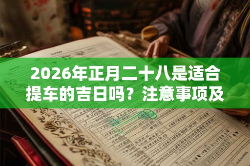2026年正月二十八是适合提车的吉日吗?注意事项及讲究 2026年正月二十八是适合提车的吉日吗?注意事项及讲究