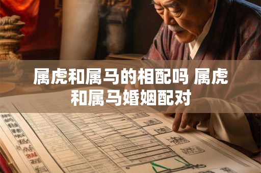 属虎和属马的相配吗 属虎和属马婚姻配对