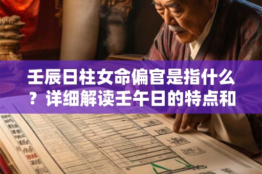 壬辰日柱女命偏官是指什么？详细解读壬午日的特点和命运