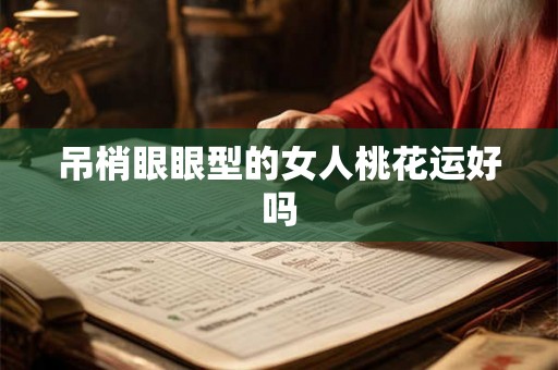 吊梢眼眼型的女人桃花运好吗 吊梢眼眼型的女人桃花运好吗