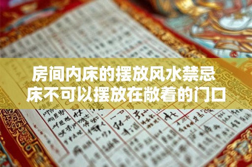 房间内床的摆放风水禁忌 床不可以摆放在敞着的门口