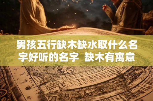 男孩五行缺木缺水取什么名字好听的名字  缺木有寓意的男孩名字
