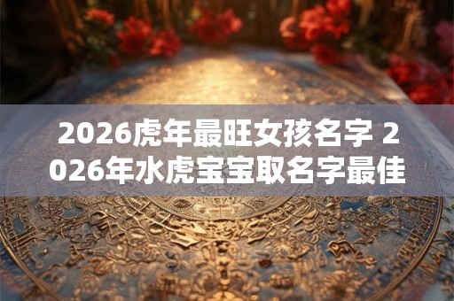 2026虎年最旺女孩名字 2026年水虎宝宝取名字最佳字