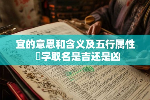 宜的意思和含义及五行属性  婳字取名是吉还是凶