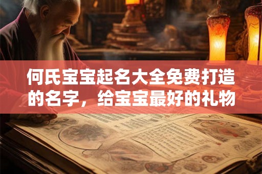 何氏宝宝起名大全免费打造的名字,给宝宝最好的礼物 何氏宝宝起名大全免费打造的名字,给宝宝最好的礼物