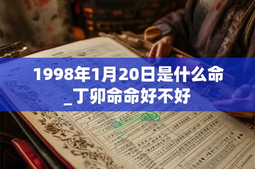 1998年1月20日是什么命_丁卯命命好不好