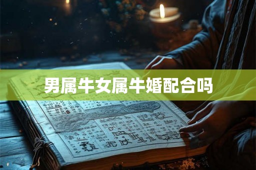 男属牛女属牛婚配合吗
