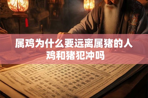 属鸡为什么要远离属猪的人 鸡和猪犯冲吗