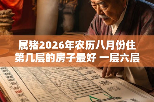 属猪2026年农历八月份住第几层的房子最好 一层六层很吉利 属猪2026年农历八月份住第几层的房子最好 一层六层很吉利