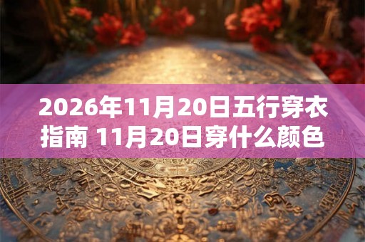 2026年11月20日五行穿衣指南 11月20日穿什么颜色的衣服