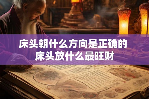 床头朝什么方向是正确的 床头放什么最旺财