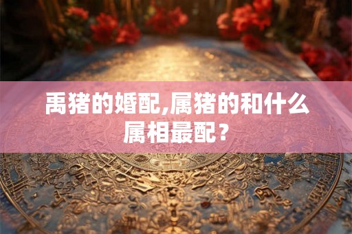 禹猪的婚配,属猪的和什么属相最配? 禹猪的婚配,属猪的和什么属相最配?