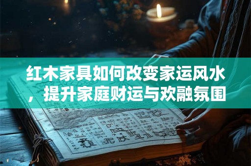 红木家具如何改变家运风水，提升家庭财运与欢融氛围？