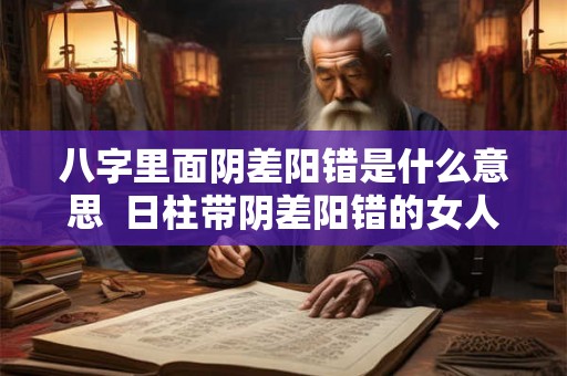 八字里面阴差阳错是什么意思 日柱带阴差阳错的女人 八字里面阴差阳错是什么意思 日柱带阴差阳错的女人