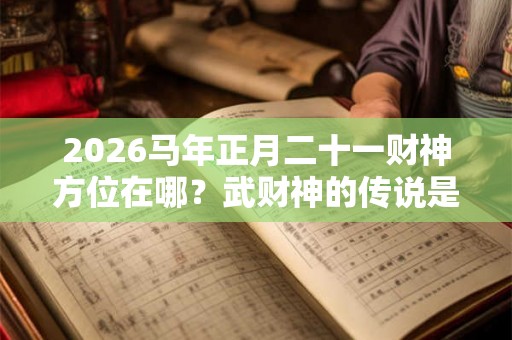 2026马年正月二十一财神方位在哪？武财神的传说是什么？