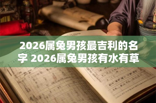 2026属兔男孩最吉利的名字 2026属兔男孩有水有草好名字 2026属兔男孩最吉利的名字 2026属兔男孩有水有草好名字