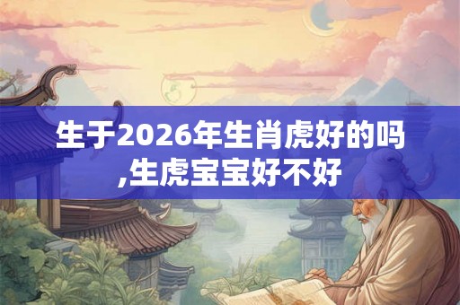 生于2026年生肖虎好的吗,生虎宝宝好不好 生于2026年生肖虎好的吗,生虎宝宝好不好