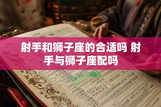 射手和狮子座的合适吗 射手与狮子座配吗