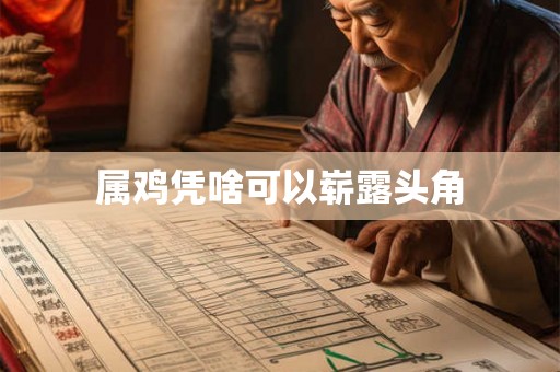属鸡凭啥可以崭露头角