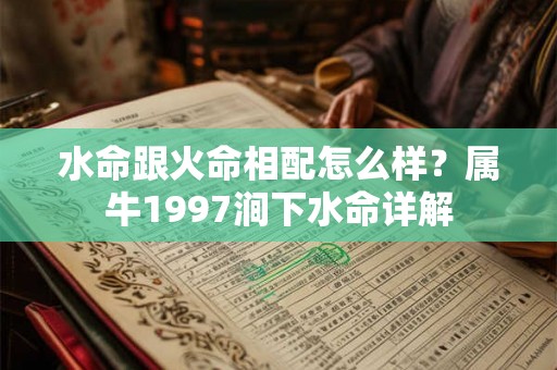 水命跟火命相配怎么样？属牛1997涧下水命详解