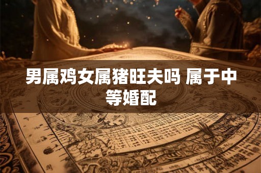 男属鸡女属猪旺夫吗 属于中等婚配