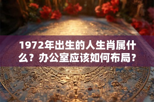1972年出生的人生肖属什么？办公室应该如何布局？