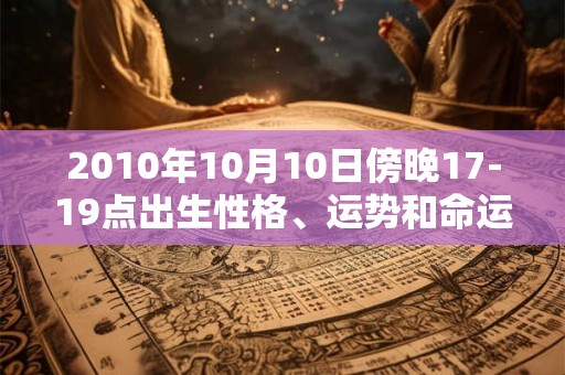 2010年10月10日傍晚17-19点出生性格、运势和命运
