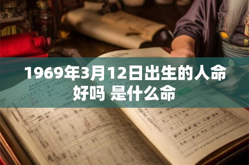 1969年3月12日出生的人命好吗 是什么命