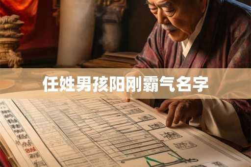 任姓男孩阳刚霸气名字